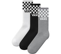 Vans - Socken & Strumpfhosen Classic Check Crew White - weiß - Größe 43 - 47