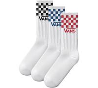 VANS CLASSIC CHECK CREW ROX 3er Pack Socken 2026 white - XL