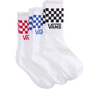 Vans - Kinder Classic Check Crew Socken (3 Paar), Weiß, Größe: XXS (27-30.5 )