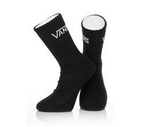 Vans - Classic Crew 3-Pair Pack - Socken - Schwarz - L/XL - 74% Baumwolle, 14% Polyester, 8% Nylon, 4% Elastan,Baumwolle Schwarz L/XL