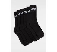 VANS Classic Crew Socken (6 Paar) (black) Unisex Schwarz, Größe 38.5-42