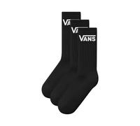 Vans Classic Crew Socken schwarz weiß (3 Paar) - L