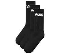 Vans Classic Crew Socken schwarz weiß (3 Paar) - L
