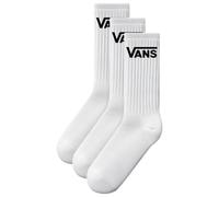 Vans Classic Crew Socken weiß/schwarz (3 Paar) - XL