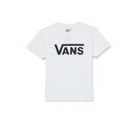Vans Classic Drop V SS Crew Tee-b T-Shirt, Weiß und Schwarz, 10-12 Jahre für Kinder, Weiß/Schwarz, 10-12 Jahre