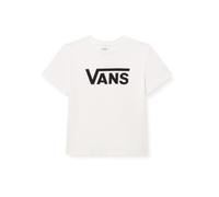 Vans Classic Drop V SS Crew Tee-B, Weiß und Schwarz, 40, weiß/schwarz, 12-14 Jahre