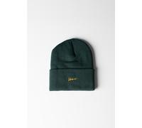 Vans - Classic Script Tall Beanie mit Umschlag, Herren, Grün, Größe: Einheitsgröße