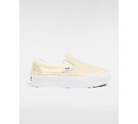 Vans - Classic Slip-On Checkerboard Stackform Schuhe, Damen, Beige, Größe: 40.5