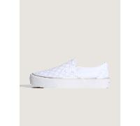 Vans - Classic Slip-On Platform Checkerboard Schuhe, Herren, Grau, Größe: 42