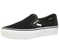 Vans Classic Slip-on Platform, Damen Slip On Sneaker, Schwarz (Black Blk), 42 EU