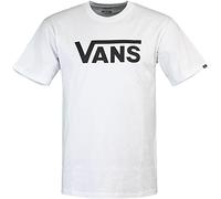 Vans Classic T-Shirt Herren (L, White/Black)