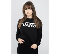 Vans - Classic V Black - Sweater - Schwarz - L - 100% Baumwolle,Schweiß Schwarz L
