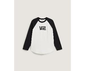 Vans - Core Raglan Langarm-T-Shirt, Herren, Schwarz, Größe: M