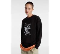 Vans - Damask Bff Crew Black - Sweater - Schwarz - XS - 100% Baumwolle Schwarz XS