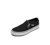 Vans Damen Asher Sneaker, Canvas Black White, 40.5 EU