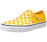 Vans Damen Asher Sneaker, Checkerboard Freesia White, 37 EU