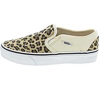 Vans Damen Asher Sneaker, Leopard Antique White White, 38 EU