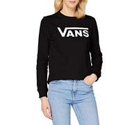Vans Damen Classic V Crew Pullover, Schwarz, L