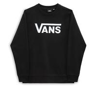 Vans Damen Drop V Logo BFF Crew Sweatshirt, Black-White, M