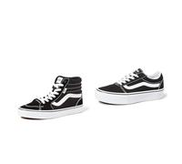 Vans Damen Filmore Hi Sneaker, (Suede/Canvas) 39 EU Unisex Kinder Ward Schwarz Suede Canvas Black White Iju, 38