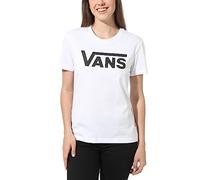 Vans T-Shirt Flying V Crew Tee Damen Weiß 100% Baumwolle Größe M
