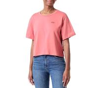 Vans Damen Little Drop V Ss Crop Tee-B T-Shirt, Pink, X-Large