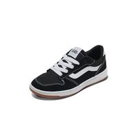 Vans Ryland Ls Sneaker, Suede Canvas Black White, 40 EU