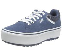 Vans Damen Seldan Platform ST Sneaker, Suede/Foil Vintage Indigo, 39 EU