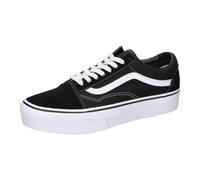 Vans Old Skool Platform Sneaker pechschwarz/weiß - 39