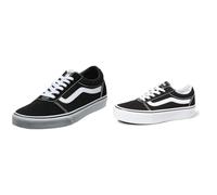 Vans Damen Ward Platform Sneaker, (Canvas) 37 EU Herren Doheny Schwarz ((Canvas) Black/White 187), 42