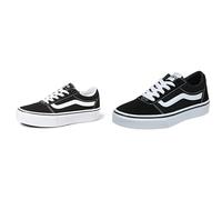 Vans Damen Ward Platform Sneaker, (Canvas) 39 EU Herren Filmore Suede/Canvas Schwarz (Suede/Canvas), 42.5