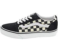 Vans Damen Ward Sneaker, (Checkerboard) Black/White, 37 EU