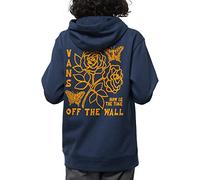 Vans Doren Beach Leech Herren Kapuzenpullover, leicht, Größe: Rose und Schmetterlinge, Blau, X-Small, (Rosen und Schmetterlinge) Blaues Kleid, XS
