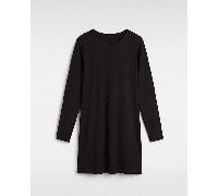 Vans - Drew Rib Langarmshirt, Damen, Schwarz, Größe: S