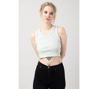 Vans - Drew Rib Pale Aqua - Tank - Grün - M - 100% Baumwolle,Jersey Grün M