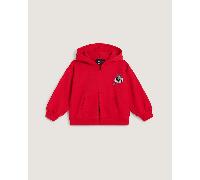 Vans - Dumpster Raccoon Hoodie mit Reißverschluss für Kinder (8-14 Jahre), Rot, Größe: 4-5J