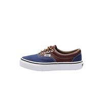 Vans Era, Unisex-Kinder Sneakers, Mehrfarbig (Leather/Plaid/Estate Blue/Potting Soil), 27 EU