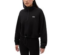 Vans Felpa Donna Wm Left Chest Half Zip Fleece Vn0a4r97blk