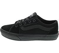 Vans Filmore Decon Damen-Sneaker, (Wildleder/Canvas), Schwarz/Schwarz, Größe 38