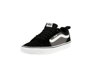 Vans Filmore Suede Canvas-Turnschuhe, Schwarz EU45