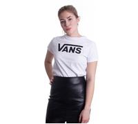 Vans Damen Flying V Crew Tee T Shirt, Weiß, M EU