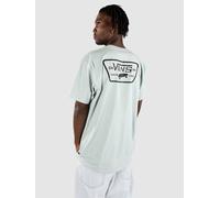 Vans Full Patch Back T-Shirt gray mist / black Herren Gr. S