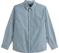 Vans - Hemd aus Baumwolle - Herren - LX Dobby Stripe LS Shirt Mystic Moss - LX Dobby Stripe LS Shirt Mystic Moss für Herren aus Baumwolle Grün L