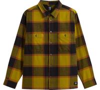 Vans - Hemd aus Baumwollflannel - Larkspur Plaid Flannel Burnt Gold/Black für Herren aus Baumwolle - Größe M - Braun Braun M