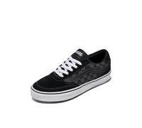 Vans Herren Brooklyn Ls Sneaker, Schachbrettmuster Schwarz/Grau, 42 EU