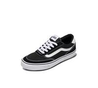 Vans Herren Brooklyn LS Turnschuhe Suede and Black and White 42 EU
