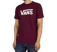 Vans Herren Classic Drop V T-Shirt, Burgunderrot Marshmallow, S