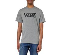 Vans Herren Classic Drop V T-Shirt, Grau Heidekraut-Schwarz, XS