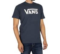 Vans Herren Classic Drop V T-Shirt, Indigo-Marshmallow, XL