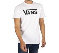 Vans Herren Classic Drop V T-Shirt, Weiß-Schwarz, L